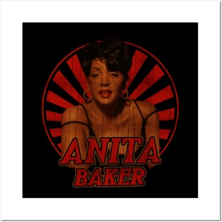 Retro Vintage Classic Anita Baker Posters and Art